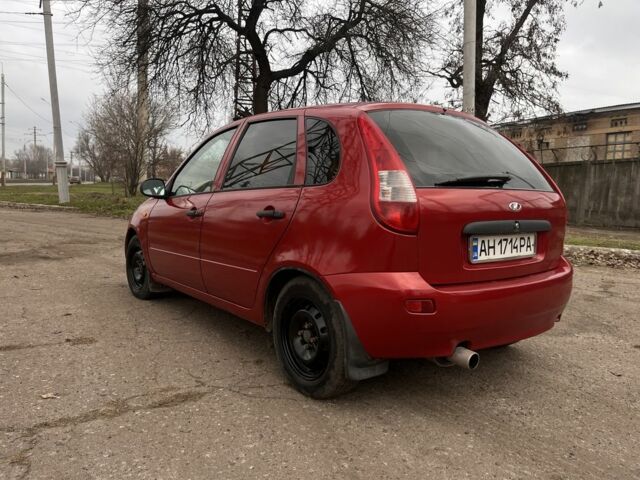 Красный ВАЗ 1119 Калина, объемом двигателя 1.6 л и пробегом 240 тыс. км за 2700 $, фото 6 на Automoto.ua