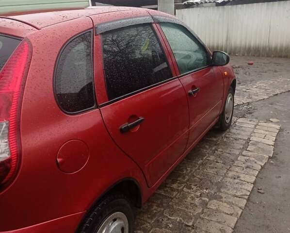 Красный ВАЗ 1119 Калина, объемом двигателя 1.6 л и пробегом 170 тыс. км за 2300 $, фото 5 на Automoto.ua