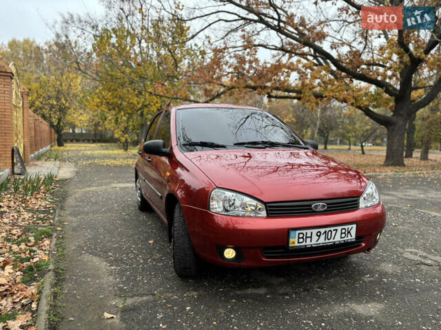 Красный ВАЗ 1119 Калина, объемом двигателя 1.6 л и пробегом 24 тыс. км за 4200 $, фото 2 на Automoto.ua