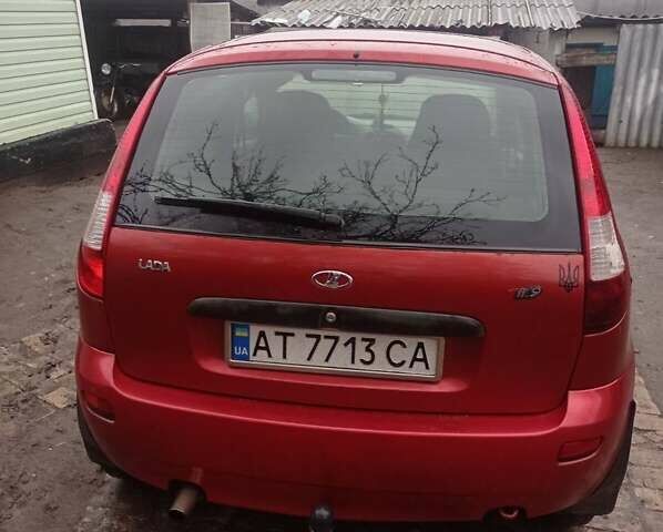Красный ВАЗ 1119 Калина, объемом двигателя 1.6 л и пробегом 170 тыс. км за 2300 $, фото 4 на Automoto.ua