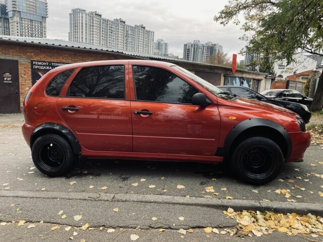 Красный ВАЗ 1119 Калина, объемом двигателя 1.4 л и пробегом 170 тыс. км за 1700 $, фото 5 на Automoto.ua