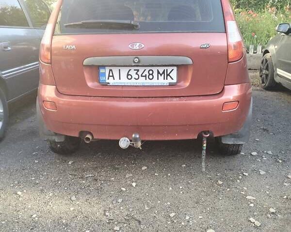 Красный ВАЗ 1119 Калина, объемом двигателя 1.6 л и пробегом 85 тыс. км за 1900 $, фото 7 на Automoto.ua