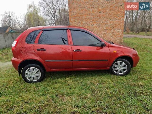 Красный ВАЗ 1119 Калина, объемом двигателя 1.6 л и пробегом 200 тыс. км за 2500 $, фото 3 на Automoto.ua