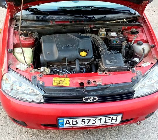 Червоний ВАЗ 1119 Калина, об'ємом двигуна 1.6 л та пробігом 248 тис. км за 3130 $, фото 4 на Automoto.ua