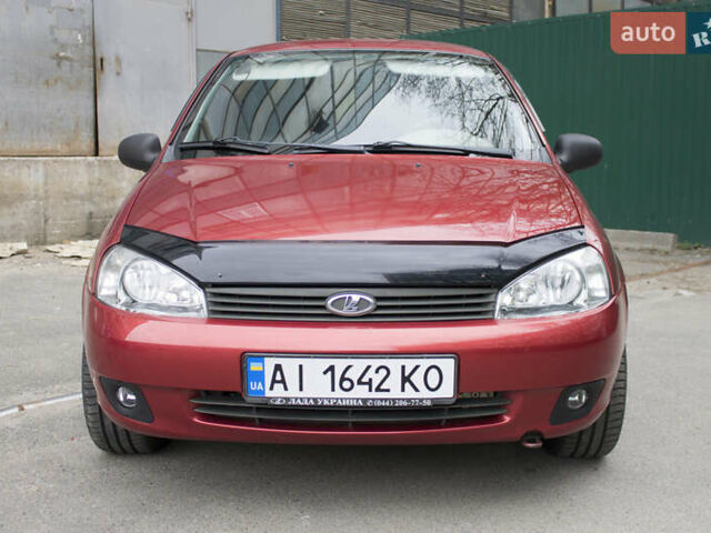 Красный ВАЗ 1119 Калина, объемом двигателя 1.6 л и пробегом 100 тыс. км за 3500 $, фото 4 на Automoto.ua