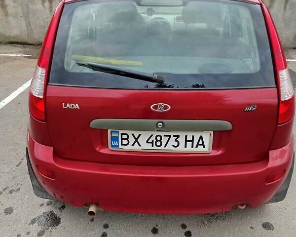 Красный ВАЗ 1119 Калина, объемом двигателя 1.6 л и пробегом 157 тыс. км за 1800 $, фото 6 на Automoto.ua