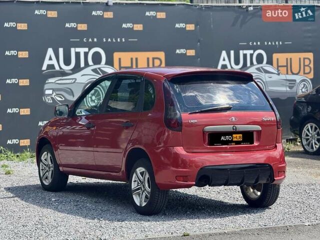 Красный ВАЗ 1119 Калина, объемом двигателя 1.6 л и пробегом 135 тыс. км за 3100 $, фото 4 на Automoto.ua