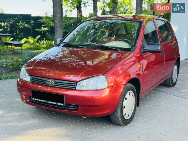 Красный ВАЗ 1119 Калина, объемом двигателя 1.39 л и пробегом 40 тыс. км за 3750 $, фото 6 на Automoto.ua