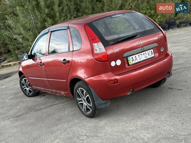Червоний ВАЗ 1119 Калина, об'ємом двигуна 1.39 л та пробігом 200 тис. км за 1999 $, фото 4 на Automoto.ua