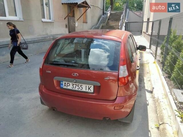 Красный ВАЗ 1119 Калина, объемом двигателя 1.4 л и пробегом 90 тыс. км за 3700 $, фото 2 на Automoto.ua