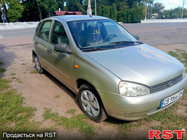 Желтый ВАЗ 1119 Калина, объемом двигателя 1.6 л и пробегом 160 тыс. км за 1450 $, фото 2 на Automoto.ua