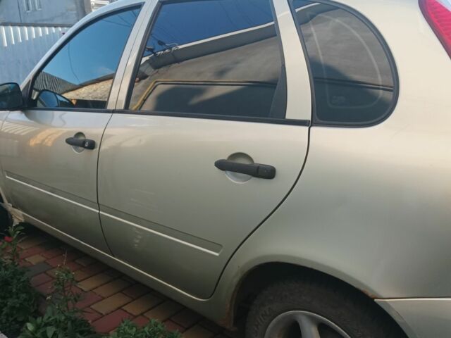 Желтый ВАЗ 1119 Калина, объемом двигателя 1.6 л и пробегом 116 тыс. км за 1450 $, фото 4 на Automoto.ua