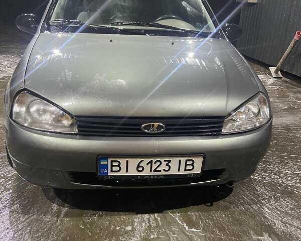 Серый ВАЗ 1119 Калина, объемом двигателя 1.6 л и пробегом 124 тыс. км за 2100 $, фото 1 на Automoto.ua