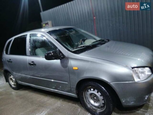 Серый ВАЗ 1119 Калина, объемом двигателя 1.6 л и пробегом 124 тыс. км за 2100 $, фото 3 на Automoto.ua