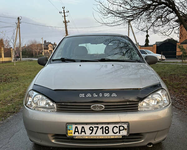 Серый ВАЗ 1119 Калина, объемом двигателя 1.6 л и пробегом 98 тыс. км за 1999 $, фото 4 на Automoto.ua