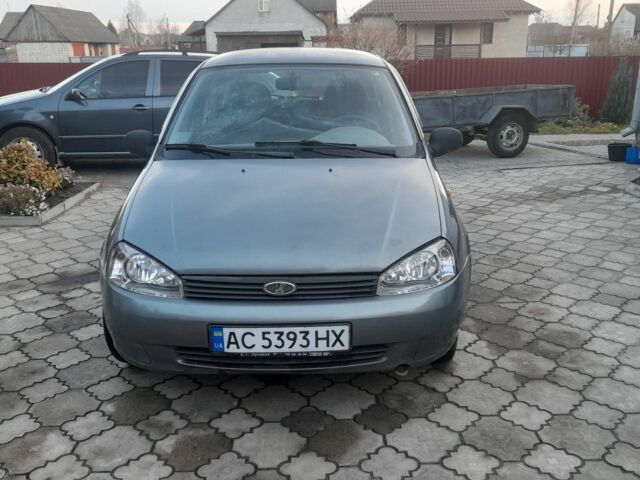 Серый ВАЗ 1119 Калина, объемом двигателя 1.6 л и пробегом 94 тыс. км за 2100 $, фото 3 на Automoto.ua