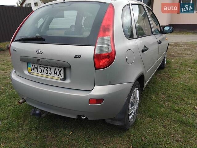 ВАЗ 1119 Калина 2008 в Брусилове на Automoto.ua Серый ВАЗ 1119 Калина, объемом двигателя 1.6 л и пробегом 154 тыс. км за 2000 $, фото 6 на Automoto.ua