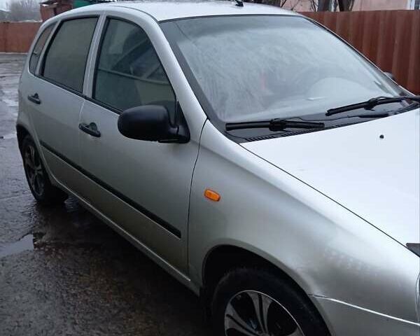 Серый ВАЗ 1119 Калина, объемом двигателя 1.6 л и пробегом 132 тыс. км за 1499 $, фото 2 на Automoto.ua