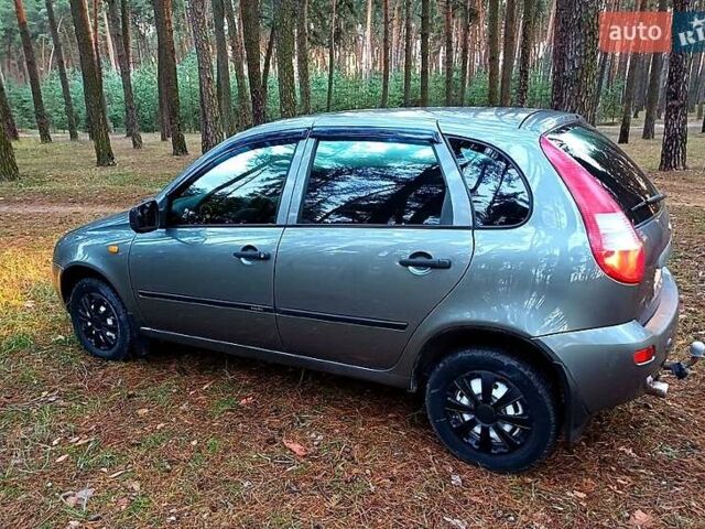 Серый ВАЗ 1119 Калина, объемом двигателя 1.6 л и пробегом 116 тыс. км за 3500 $, фото 2 на Automoto.ua