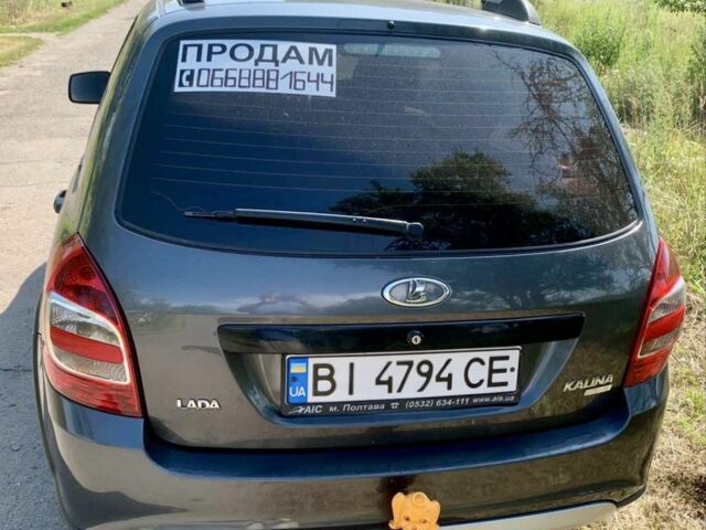 Серый ВАЗ 1119 Калина, объемом двигателя 1.6 л и пробегом 58 тыс. км за 5200 $, фото 1 на Automoto.ua