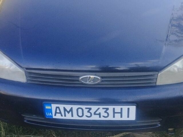 Синий ВАЗ 1119 Калина, объемом двигателя 1.6 л и пробегом 98 тыс. км за 1550 $, фото 5 на Automoto.ua