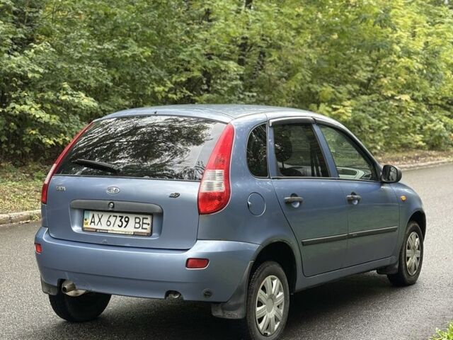 Синий ВАЗ 1119 Калина, объемом двигателя 1.6 л и пробегом 270 тыс. км за 1650 $, фото 3 на Automoto.ua