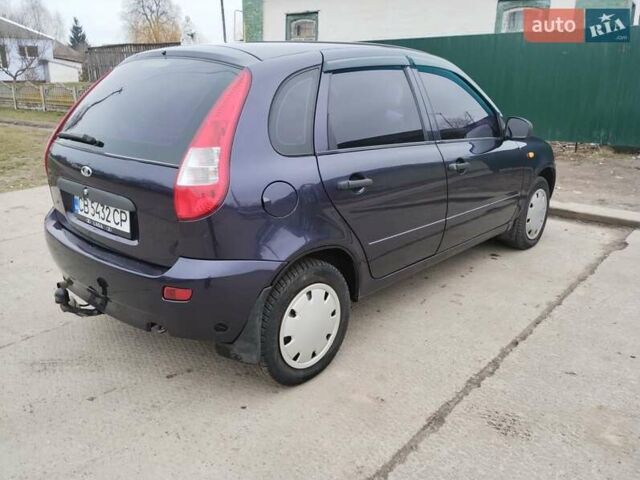 Синий ВАЗ 1119 Калина, объемом двигателя 1.6 л и пробегом 170 тыс. км за 1700 $, фото 11 на Automoto.ua