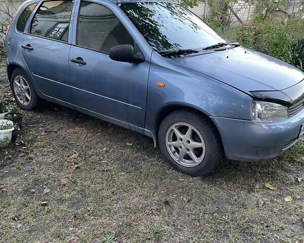 Синий ВАЗ 1119 Калина, объемом двигателя 1.6 л и пробегом 156 тыс. км за 2500 $, фото 3 на Automoto.ua