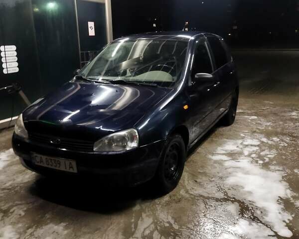 Синий ВАЗ 1119 Калина, объемом двигателя 1.6 л и пробегом 97 тыс. км за 1500 $, фото 2 на Automoto.ua