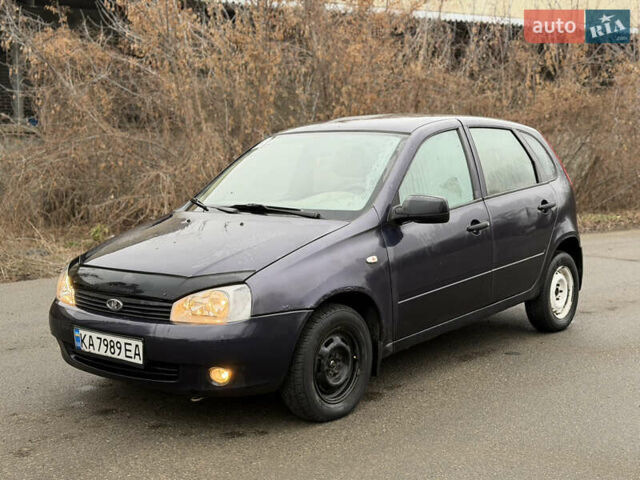 Синий ВАЗ 1119 Калина, объемом двигателя 1.6 л и пробегом 144 тыс. км за 1500 $, фото 1 на Automoto.ua