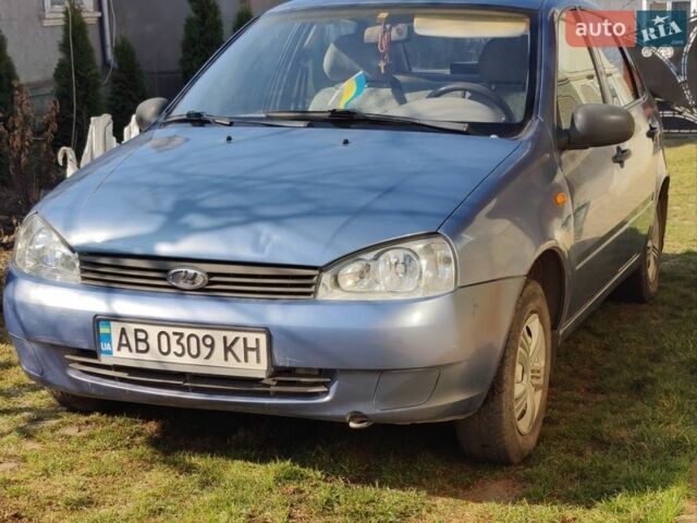 Синий ВАЗ 1119 Калина, объемом двигателя 1.59 л и пробегом 173 тыс. км за 2000 $, фото 5 на Automoto.ua