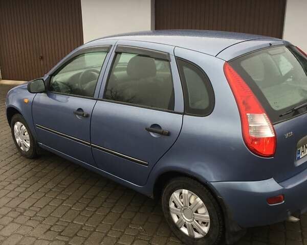 Синий ВАЗ 1119 Калина, объемом двигателя 1.6 л и пробегом 314 тыс. км за 1500 $, фото 2 на Automoto.ua