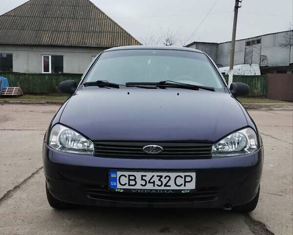 Синий ВАЗ 1119 Калина, объемом двигателя 1.6 л и пробегом 170 тыс. км за 1700 $, фото 7 на Automoto.ua