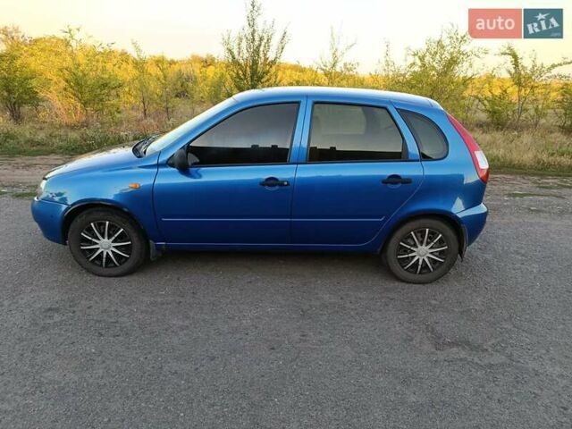 Синий ВАЗ 1119 Калина, объемом двигателя 1.6 л и пробегом 127 тыс. км за 2800 $, фото 5 на Automoto.ua