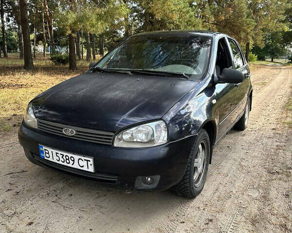 Синий ВАЗ 1119 Калина, объемом двигателя 1.6 л и пробегом 198 тыс. км за 1400 $, фото 2 на Automoto.ua