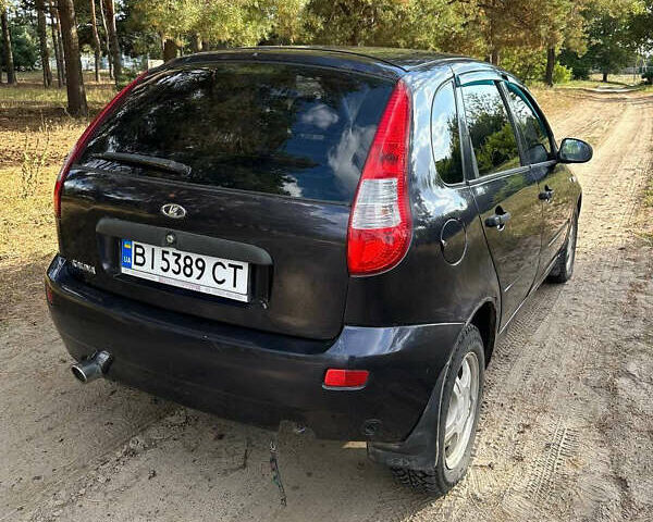 Синий ВАЗ 1119 Калина, объемом двигателя 1.6 л и пробегом 198 тыс. км за 1400 $, фото 3 на Automoto.ua