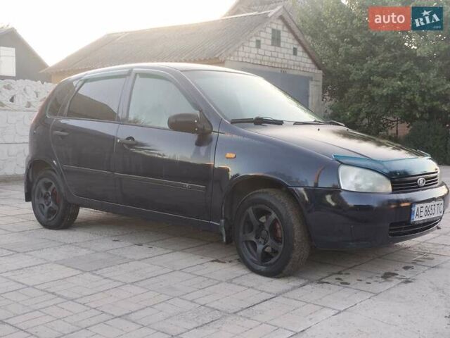 Синий ВАЗ 1119 Калина, объемом двигателя 1.6 л и пробегом 375 тыс. км за 1999 $, фото 4 на Automoto.ua