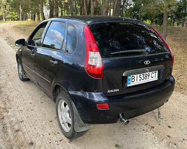 Синий ВАЗ 1119 Калина, объемом двигателя 1.6 л и пробегом 198 тыс. км за 1400 $, фото 5 на Automoto.ua