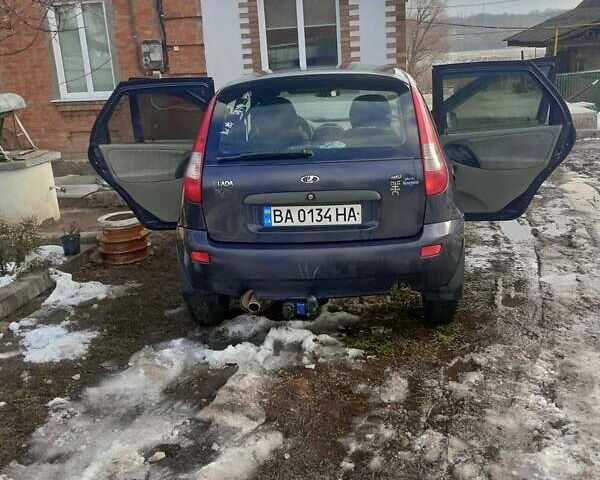Синий ВАЗ 1119 Калина, объемом двигателя 1.6 л и пробегом 144 тыс. км за 2200 $, фото 4 на Automoto.ua