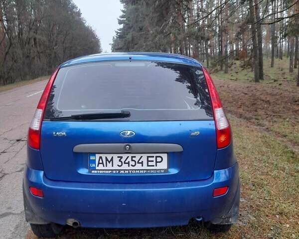 Синий ВАЗ 1119 Калина, объемом двигателя 1.6 л и пробегом 128 тыс. км за 2000 $, фото 13 на Automoto.ua