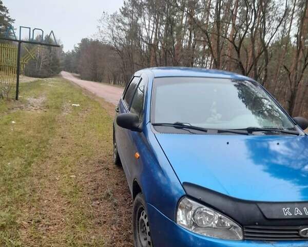 Синій ВАЗ 1119 Калина, об'ємом двигуна 1.6 л та пробігом 128 тис. км за 2300 $, фото 3 на Automoto.ua