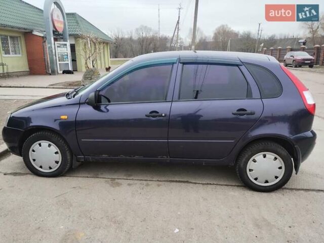 Синий ВАЗ 1119 Калина, объемом двигателя 1.6 л и пробегом 170 тыс. км за 1700 $, фото 4 на Automoto.ua