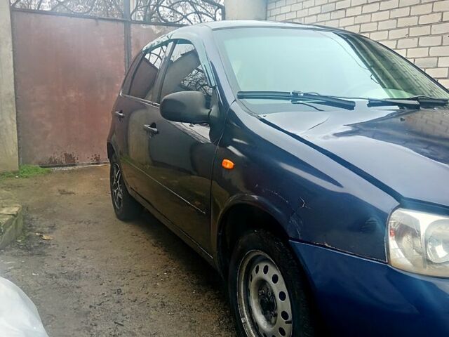 Синий ВАЗ 1119 Калина, объемом двигателя 1.6 л и пробегом 123 тыс. км за 1700 $, фото 1 на Automoto.ua