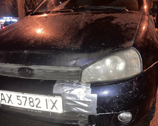 Синій ВАЗ 1119 Калина, об'ємом двигуна 1.6 л та пробігом 183 тис. км за 2200 $, фото 1 на Automoto.ua