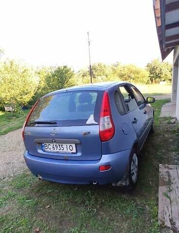 Синий ВАЗ 1119 Калина, объемом двигателя 1.6 л и пробегом 205 тыс. км за 1500 $, фото 1 на Automoto.ua
