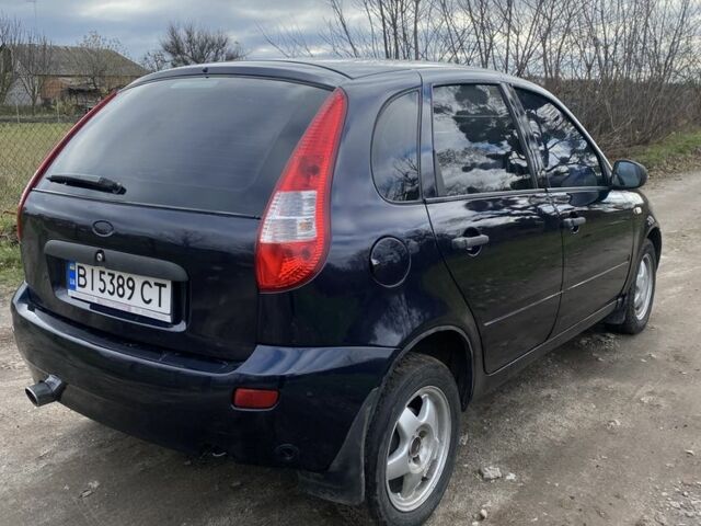 Синий ВАЗ 1119 Калина, объемом двигателя 1.6 л и пробегом 170 тыс. км за 1800 $, фото 2 на Automoto.ua