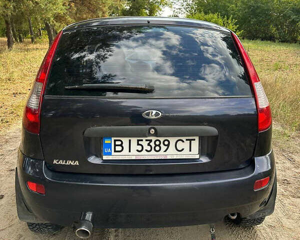 Синий ВАЗ 1119 Калина, объемом двигателя 1.6 л и пробегом 198 тыс. км за 1400 $, фото 4 на Automoto.ua