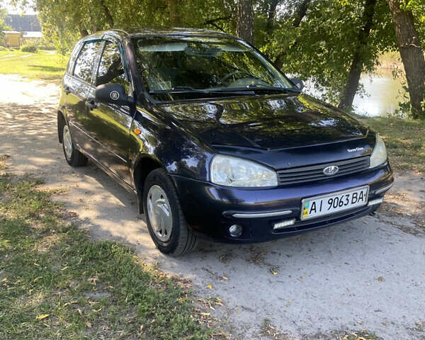 Синий ВАЗ 1119 Калина, объемом двигателя 1.6 л и пробегом 171 тыс. км за 1950 $, фото 2 на Automoto.ua