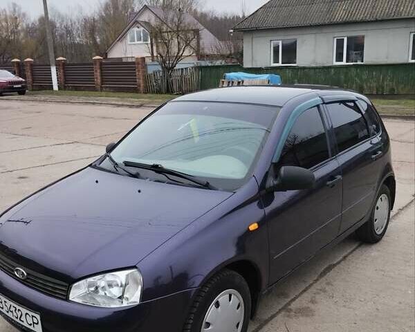 Синий ВАЗ 1119 Калина, объемом двигателя 1.6 л и пробегом 170 тыс. км за 1700 $, фото 2 на Automoto.ua