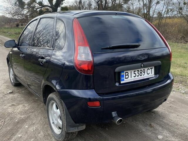 Синий ВАЗ 1119 Калина, объемом двигателя 1.6 л и пробегом 170 тыс. км за 1800 $, фото 3 на Automoto.ua